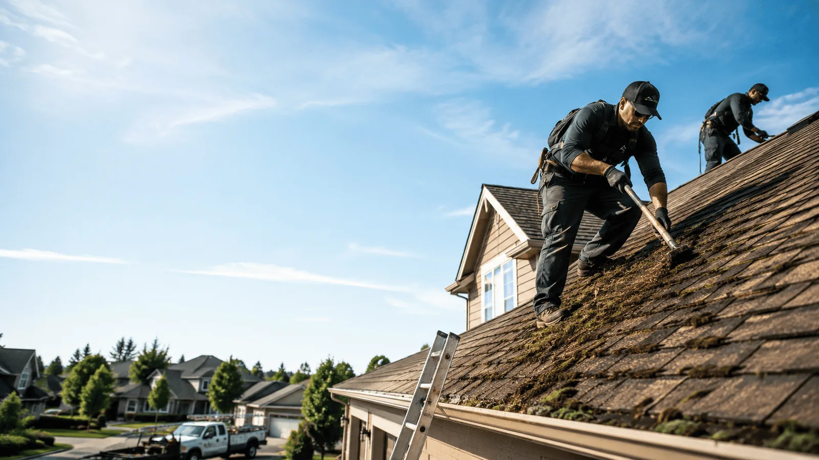 Roof Moss Removal in Sebago, ME near me